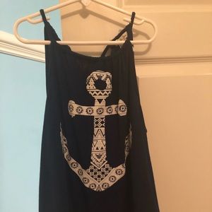 Navy nautical tank